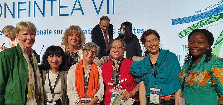 Participants at CONFINTEA VII