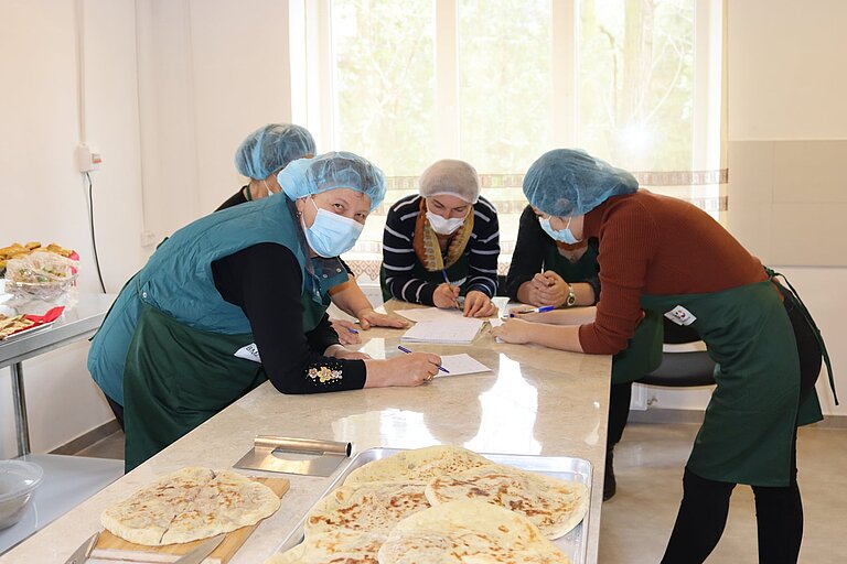 Culinary course at Adult Education Centre Akhaltsikhe, DVV International Georgia