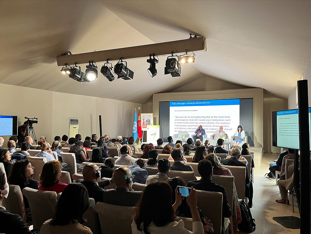 Parallel workshop on Community Learning Centres in the framework of CONFINTEA VII in Marrakech