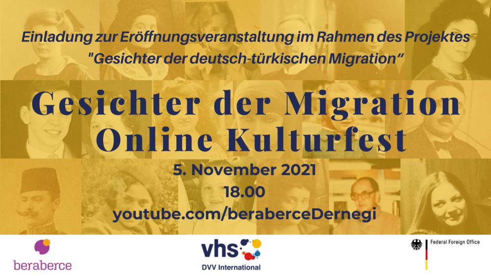 Online cultural festival German Turkish migration, beraberce, DVV International