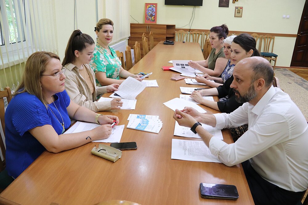Preparatory work for signing the MoU and developing the conception for the future municipal ALE centre © Chisniau City Hall