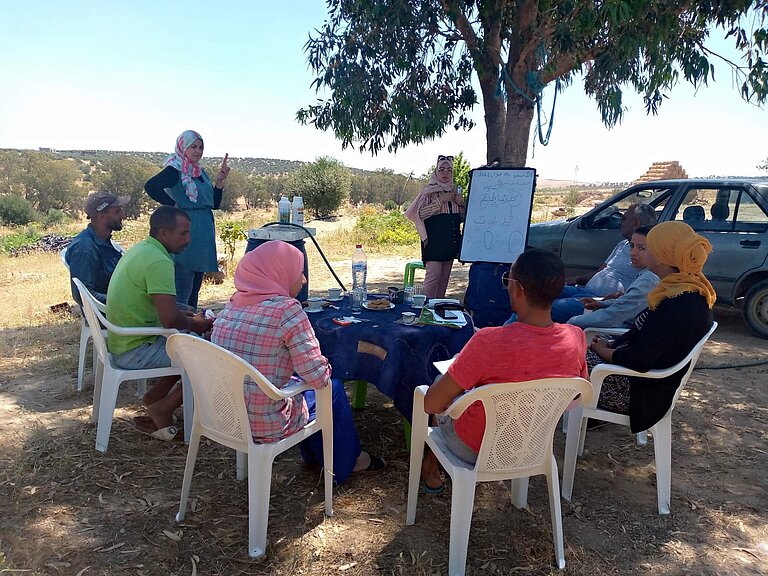 Technical and educational session, DVV International Tunisia