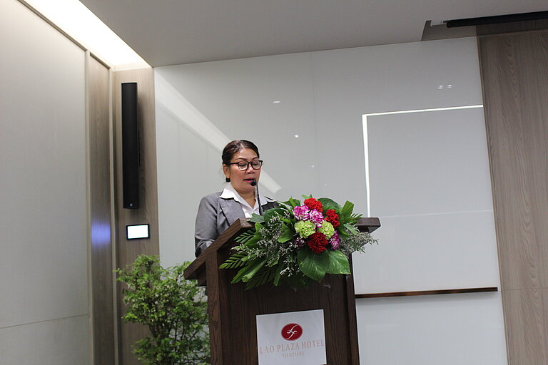 Phanmaha Phangthavong, Head of Skills Division, Department for Non-Formal Education, Lao Ministry of Education and Sports