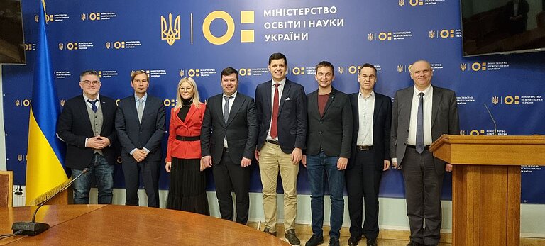 Meeting with the Ukrainian Ministry of Education and Science, DVV International