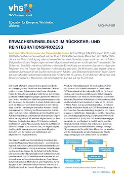 Fachpapier Rückkehr