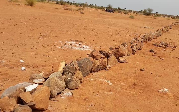 Steinmauer, DVV International Mali